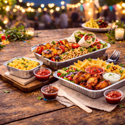 Aluminum Container With Lids