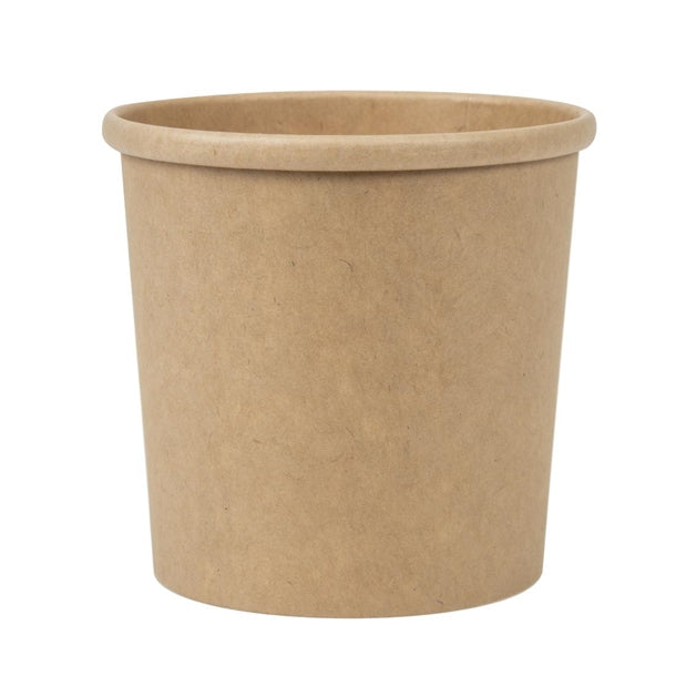 Paper Soup Cup+Lid (340ml/12oz)
Kraft