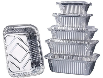 Aluminum Container With Lids