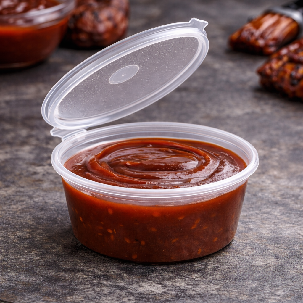 Hinged Sauce Pot 1oz &2oz